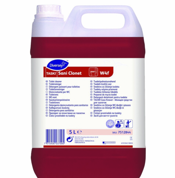 Taski Sani Clonet W4f preparat do gruntownego mycia toalet 5L