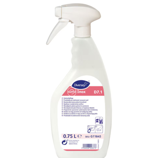 Suma Inox D7.1 do czyszczenia i polerowania stali nierdzewnej 750 ml